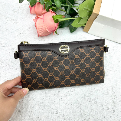 Retro Bags 2024 New Online Influencer Fashion Hand-Carrying Hand-Held Wallet Shoulder Crossbody All-Match Small Square Bag Mobile Phone Bag