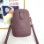 Soft Leather Simple Bag 2024 New Trendy Solid Color High-Grade One-Shoulder Women's Bag Middle-Aged Mother Bag Crossbody Phone Bag