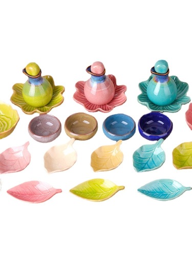 beauty salon special essential oil bowl dish set boxed deployment ceramic essential oil bowl tray tool mask blending packing supplies