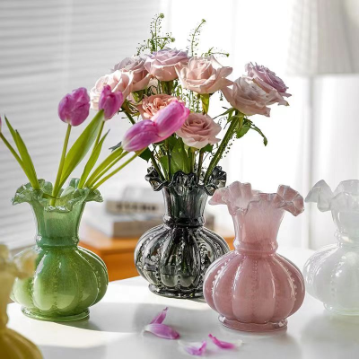 Colored Vase Glass Vase
