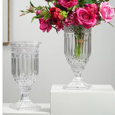 New Crystal Vase Glass Vase High-End Vase