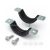 RUBBER CLIP  Pipe Clamp Hangers Rubber Lined Clamp Clips for HDPE PPR PVC Pipe Cast Iron Clip 1/2