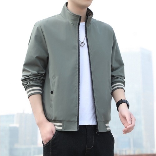 2024 spring and autumn jacket men‘s korean sports casual stand collar jacket baseball uniform men‘s jacket trend