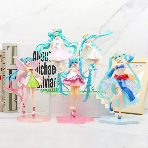 anime hatsune future hand-made model pretty girl ramrem secondary yuan desktop and car-mounted decoration wholesale
