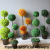 Artificial plant shaped tree, artificial spherical tree, size can be customized