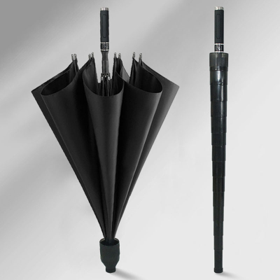 Long Handle Golf Umbrella Wind-Resistant Super Large Waterproof Cover Double Automatic Car-Mounted Business All-Weather Umbrella Can Be Printed Logo