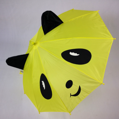 Panda Children's Umbrella Cartoon Pattern Ear Umbrella Gift Printing Logo Advertising Umbrella Kindergarten Gifts Customization Umbrella
