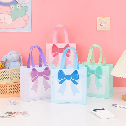children‘s day original dopamine handbag non-woven fabric high sense gift birthday gift gift bag