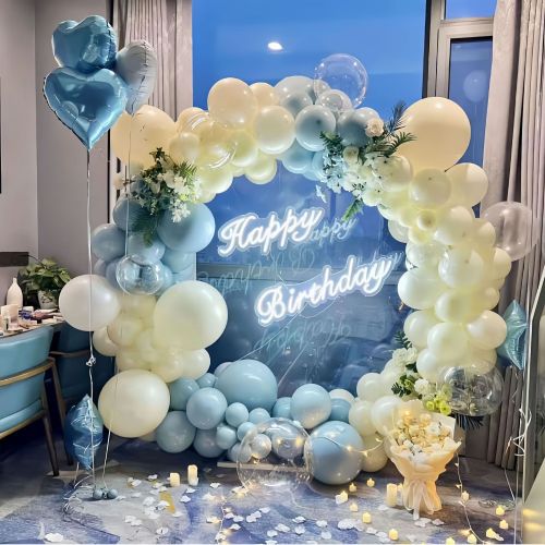 birthday balloon cross-border amazon wedding decoration balloon birthday balloon layout high sense party balloon set