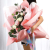 Waterproof Pearlescent Mg Tissue Paper Flower Bouquet Base Wrapping Paper Lining Paper Cake Flower Shop Wrinkled Paper