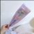 Colorful Wish Single Bouquet Packaging Bag Qixi Flower Packaging Material Single Flower Bag Wholesale