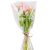 Chinese Valentine's Day High Transparent Glass Paper Flowers Wrapping Paper Bouquet Floral Packaging Bag English Bouquet