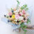 Flowers Wrapping Paper Jelly Mask Printed Cellophane Bouquet Korean Plain Paper Flower Shop Supplies Material Wholesale