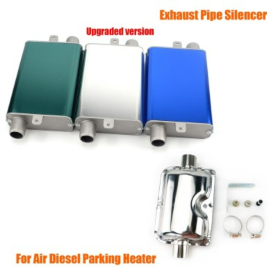 24mm Parking Heater High-End Aluminum Alloy Silencer Cross-Border Supply Air Heater Silencer Accessories