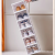 Installation-Free Thickened 6-Layer Shoe Rack Foldable Integrated Transparent Shoe Cabinet Storage Box Plastic Dustproof