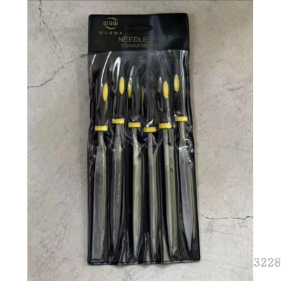 Steel File 6Pcs Small File Small Assorted File Set Grinding Tool Metal