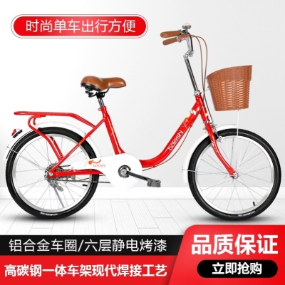 Adult Bicycle Female Adult Lightweight Male and Female Commuter Factory Wholesale City Gifts Work Student Bicycle