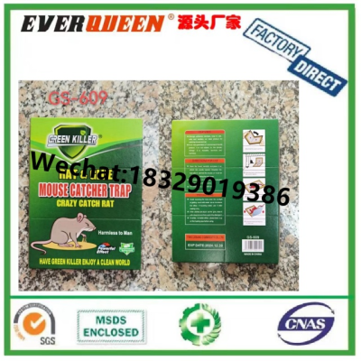 Green Killer Mouse Glue Mouse Trap Sticker 25cm * 19cm 22cm * 17cm 21cm * 16cm
