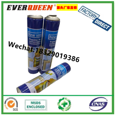 New Vira Factory Direct Professional Low Expansion Pu Foam Spray Concrete Joint Sealing Glue With High Elasticity