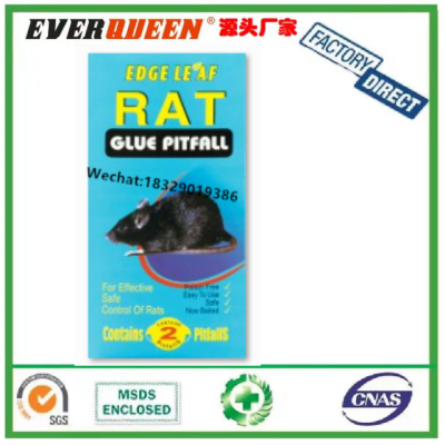 Edge Leaf Rat Glue Pitfall Blue Red Yellow Mouse Sticker Long Short Mouse Trap Sticker