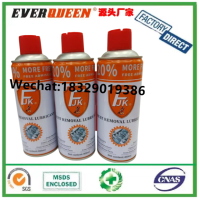 Car Care Multi-function Rust Spray Rust Remover Lubricant Spray for Effective Cleaning and Rust Removal
