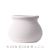Ceramic Vase White Pigment Burning Simple Dried Flower Flower Arrangement Flower Device Ins Style Soft Decoration Home Decorations and Accessories