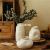 Nordic Style Ceramic Vase Flower Arrangement Ornaments Vase Living Room Soft Decoration Retro Hydroponic Vessel Home Art Flower Device H