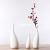 Nordic Minimalist Style Ins Water Drop Ceramic Vase Decoration White Pigment Burning Dried Flower Arrangement Creative Furnishings Wholesale