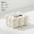 Ceramic Tissue Box Light Luxury Ins Style Paper Extraction Box Ball Napkin Box Cotton Candy Good-looking Living Room Decoration Home