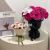 Cream Color Ceramic Vase Creative Bouquet Flower Container Home Living Room Decoration Decoration Ins Good-looking Vase HT