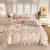 Four-Piece Cotton Bed Set, All-Cotton Princess-Style Bedding, Three-Piece Bed Sheet for Girls' Dormitory, Pastoral