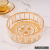 More than Factory Direct Sales Specifications European Entry Lux Crystal Glass Fruit Plate Household Coffee Table Storage Decorations Ornaments