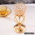 Heart-Shaped Elbow Crystal Ball Candlestick Home Multi-Purpose Crystal Brick Pendant Candlestick Decoration Light Luxury Creative Wedding Props