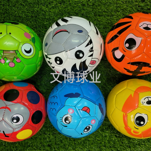 2号机缝足球动物头恐龙足球训练足球