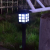 LED Solar Outdoor Lawn Lamp Ground Plug Light Mini Solar Light Small GD Courtyard Atmosphere Garden Light