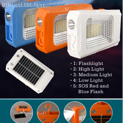 Solar Spotlight Charging Magnetic Suction Lighting Worklight Flashlight Lighting Lamp Emergency Light