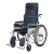 Wheelchair Elderly with Toilet Foldable and Portable Multi-Function Trolley Disabled Wheelchair Aluminum Alloy Lying Completely