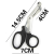 EMT Medical Shears Universal Outdoor First Aid Scissor With Saw Tooth Home Paramedic Bandage Nurse Scissor 15cm