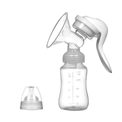 Breast Pump Baby Nipple Manual Suction Milk Pump Milk Bottle Sucking Postpartum Supplies Feeding Breast PumpsManual Brea