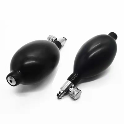 Latex Ball with Valve Front  Pinch Airbag Ball Sphygmomanometer Accessories Sphygmomanometer Desktop Inflatable Ball