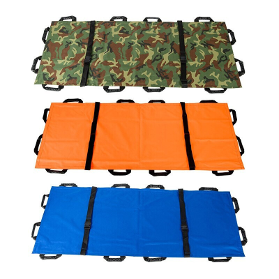 Portable Folding Soft Stretcher Emergency Stretcher Simple Cloth Stretcher Portable Folding Soft Stretcher Thickened