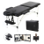 Two Fold Facial Bed Aluminum Alloy Massage Couch Aluminum Alloy Beauty Chair with Hole Folding Massage Chair 