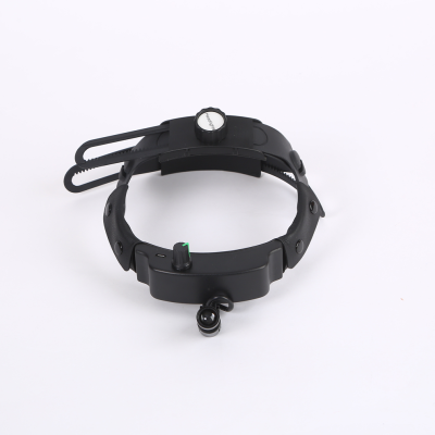 Head-Mounted Soft Band Fixed Use Elastic Head-Mounted Oral Magnifying Glass Led Spotlight Visual Distance Magnifying Glass Led Light