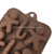 Manufacturers Supply 12-Piece Christmas Set Silicone Chocolate Mold Ice Grid Mold Cake Mold Cookie Cutter Baking Tool