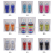 New Korean Style 20-Pack Universal Silicone Shoelace for Lazy People Tie-Free Wash-Free Rainbow Luminous Shoelaces