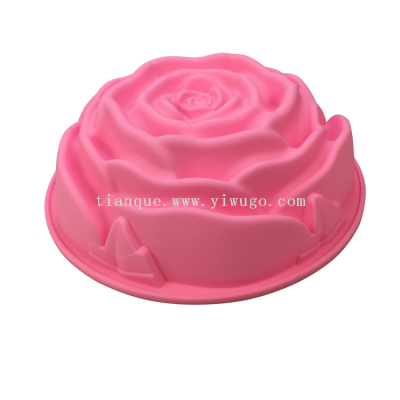 Edible Silicon Cake Mold Rose Cake Mold Mousse Cake Mold DIY Baking Mold Kitchen Supplies