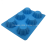 6-Hole Silicone Cake Mold Muffin Cup Mousse Cake Mold Edible Silicon Kitchen DIY Baking Supplies