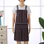 Household Apron Kitchen Restaurant Dedicated Work Clothes Oil-Proof Striped Work Apron Smock