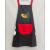 Waterproof and Oilproof Apron Erasable Hand Fruit Pattern Apron with Buttons Kitchen Restaurant Work Clothes Overclothes Apron