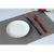 Textilene Placemat Pvc Placemat Rainbow Striped Placemat Heat Insulation Non-Slip Household Restaurant Western-Style Placemat Decorative Pad